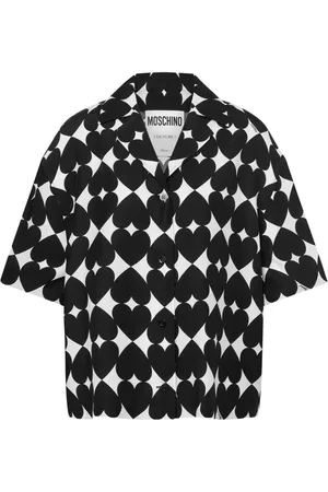 Moschino Hemd mit Herz-Print