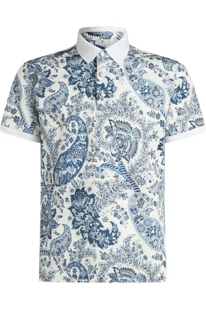 Etro Poloshirt mit Paisley-Print