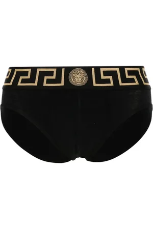 VERSACE Slip mit Greca-Bund