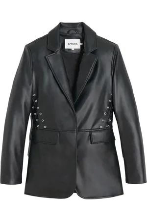 Apparis Blazer aus Faux-Leder