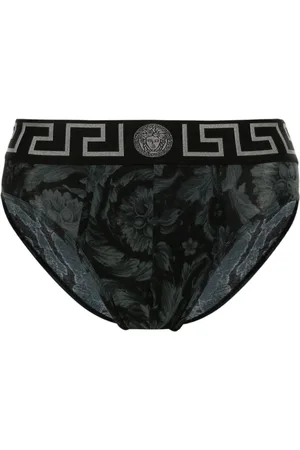 VERSACE Slip mit Greca-Bund