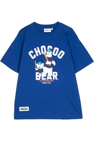 Chocoolate T-Shirt mit Baseball Bears-Print
