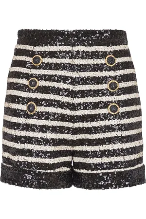 Balmain Gestreifte Shorts