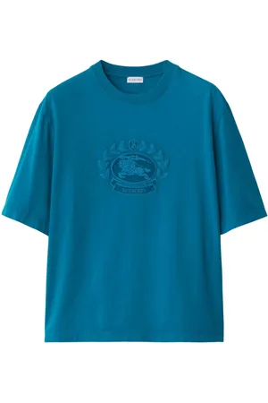 Burberry Oak Leaf Crest T-Shirt mit Stickerei