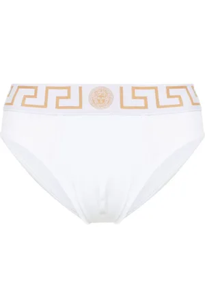 VERSACE Slip mit Greca-Bund