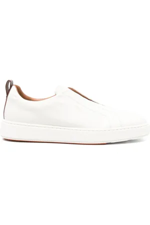 santoni Sneakers mit Logo-Print