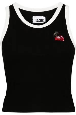 Izzue Tanktop mit Logo-Stickerei