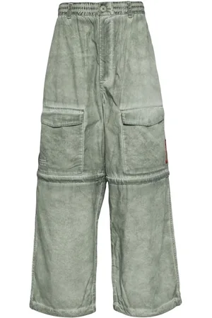 Izzue Stückgefärbte Wide-Leg-Hose