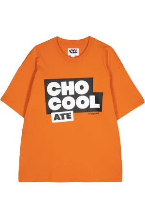 Chocoolate T-Shirt mit Logo-Print
