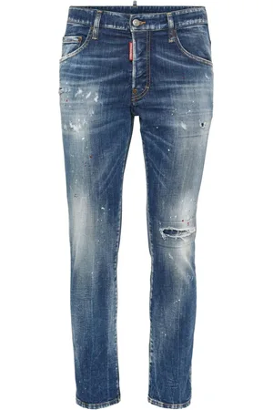 Dsquared2 Slim-Fit-Jeans im Distressed-Look