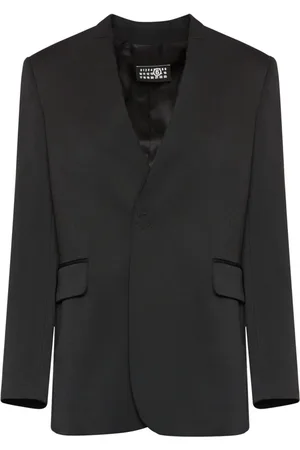 Maison Margiela Einreihiges Sakko ohne Kragen