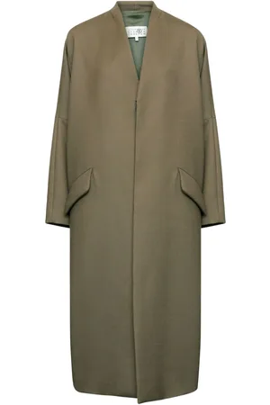 Maison Margiela Kragenloser Mantel