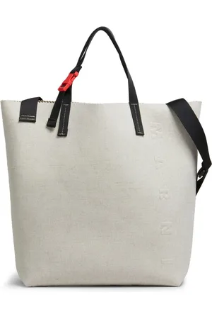 Marni Shopper mit Logo-Prägung