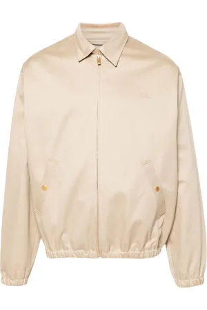 Drôle de Monsieur Hemdjacke mit Logo-Stickerei