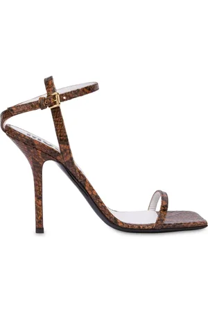 Moschino Sandalen mit Python-Print