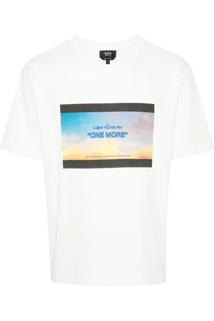 A.P.C. T-Shirt mit grafischem Print