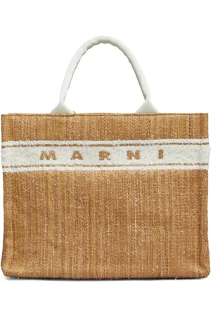 Marni Shopper mit Logo-Stickerei