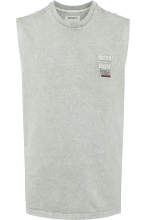 Musium Div. Trägershirt mit Logo-Stickerei