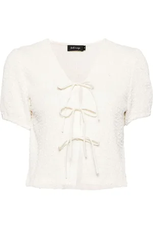 tout a coup Strukturiertes T-Shirt