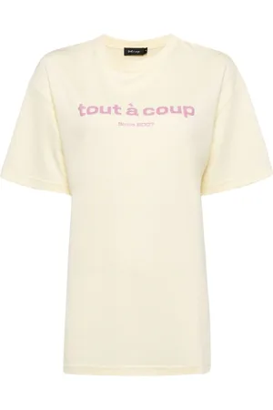 tout a coup T-Shirt mit Logo-Print