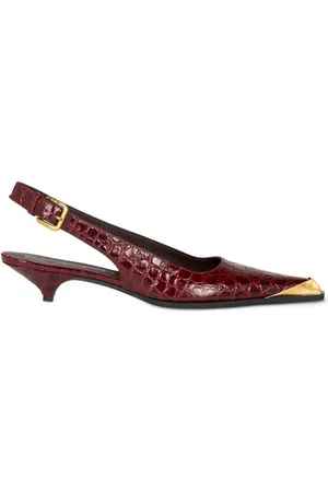 Etro Pumps mit Kroko-Effekt