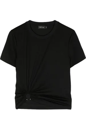 tout a coup T-Shirt mit gerafftem Detail