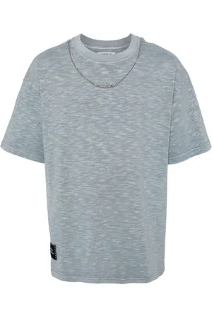Musium Div. T-Shirt mit Kettenkragen