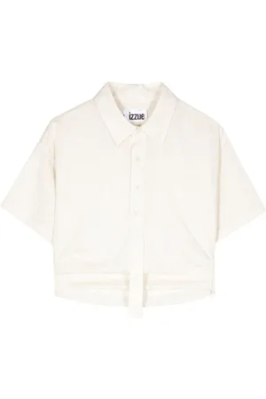 Izzue Cropped-Poloshirt