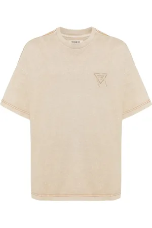 Musium Div. T-Shirt mit Logo-Stickerei