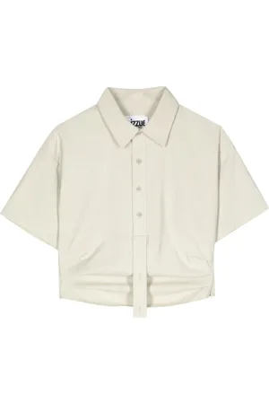 Izzue Cropped-Poloshirt