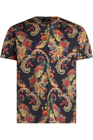 Etro T-Shirt mit Paisleymuster