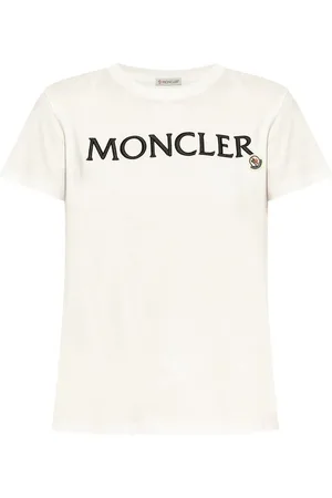 Moncler T-Shirt mit Logo-Stickerei