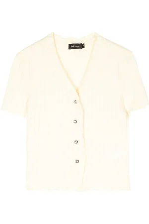 tout a coup Geripptes T-Shirt