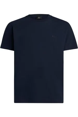 Etro T-Shirt mit Logo-Stickerei
