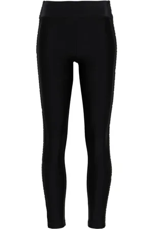 VERSACE Leggings mit Logo-Streifen