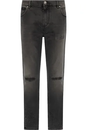 Balmain Slim-Fit-Jeans im Distressed-Look
