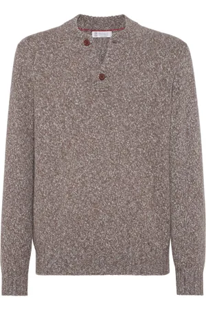 Brunello Cucinelli Melierter Pullover