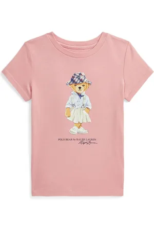 Ralph Lauren T-Shirt mit Polo Bear-Print
