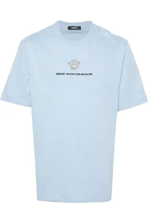 VERSACE Besticktes Medusa Milano T-Shirt