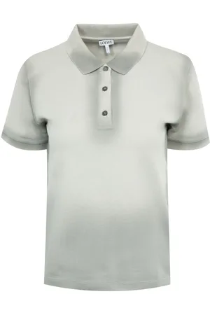 Loewe Poloshirt mit ausgeblichenem Effekt
