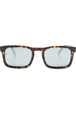 Tommy Hilfiger Eckige Sonnenbrille in Schildpattoptik
