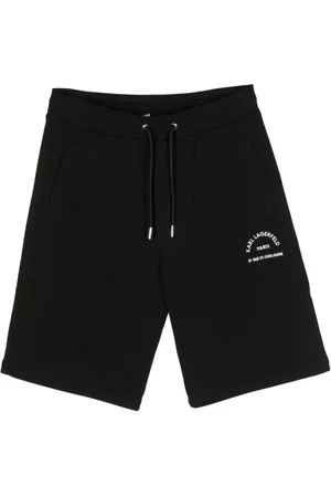 Karl Lagerfeld Joggingshorts mit Logo-Stickerei
