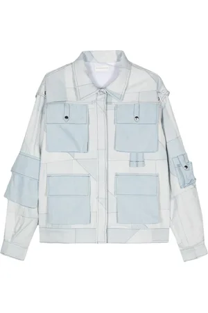 FAITH CONNEXION Jeansjacke mit Kontrasteinsätzen