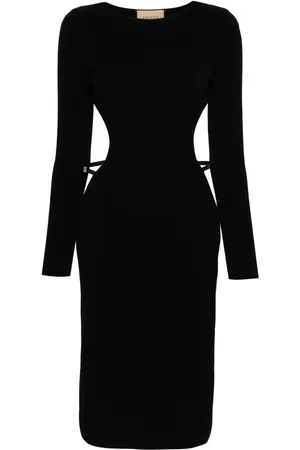 Gucci Crystal G Kleid mit Cut-outs