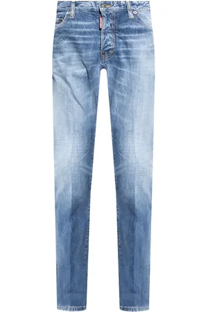 Dsquared2 Halbhohe Cool Guy Slim-Fit-Jeans
