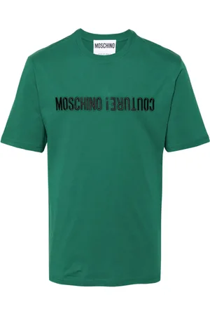 Moschino T-Shirt mit Logo-Stickerei