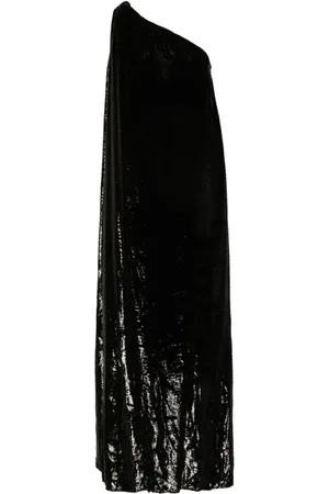 Tom Ford Plissiertes One-Shoulder-Kleid