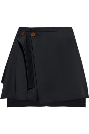 Vivienne Westwood Asymmetrischer Meghan Schurwollrock