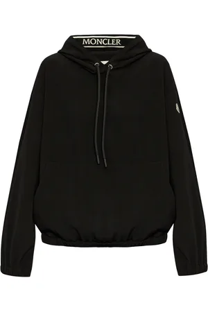 Moncler Hoodie mit Logo-Applikation