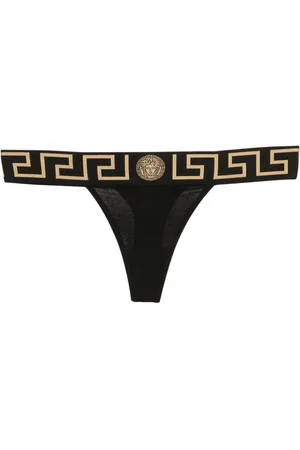 VERSACE Tanga mit Greca-Borte